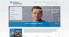 Desktop Screenshot of hirschvogel.com